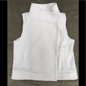 BB Dakota  Mock Neck Vest with Snap Buttons